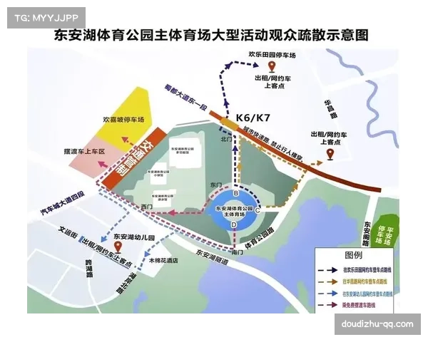 自驾游客可选择欢喜坡或东安湖西门停车场作为出发点的推荐路线 自驾游客可选择欢喜坡或东安湖西门停车场作为出发点的推荐路线